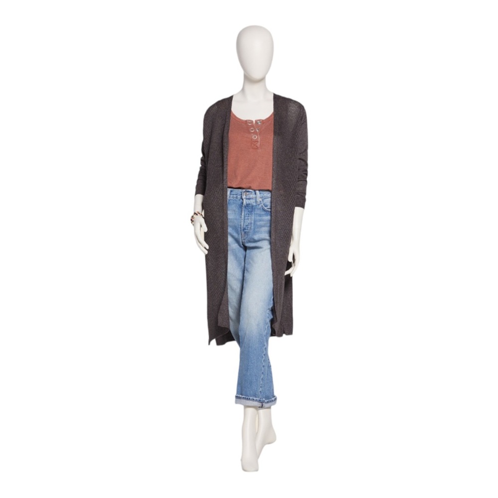 EVEREVE Allison Joy Lexi Cardigan Grey Size M